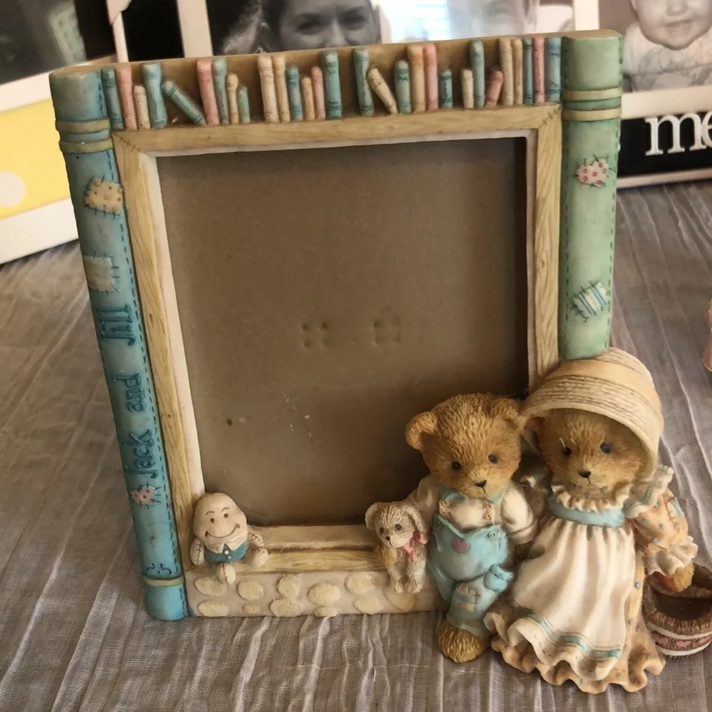 Lot of 5 BABY & FAMILY themed picture photo frames collages